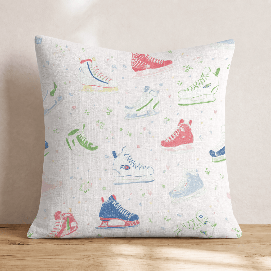 On the Ice Throw Pillow - Hillcroft Home