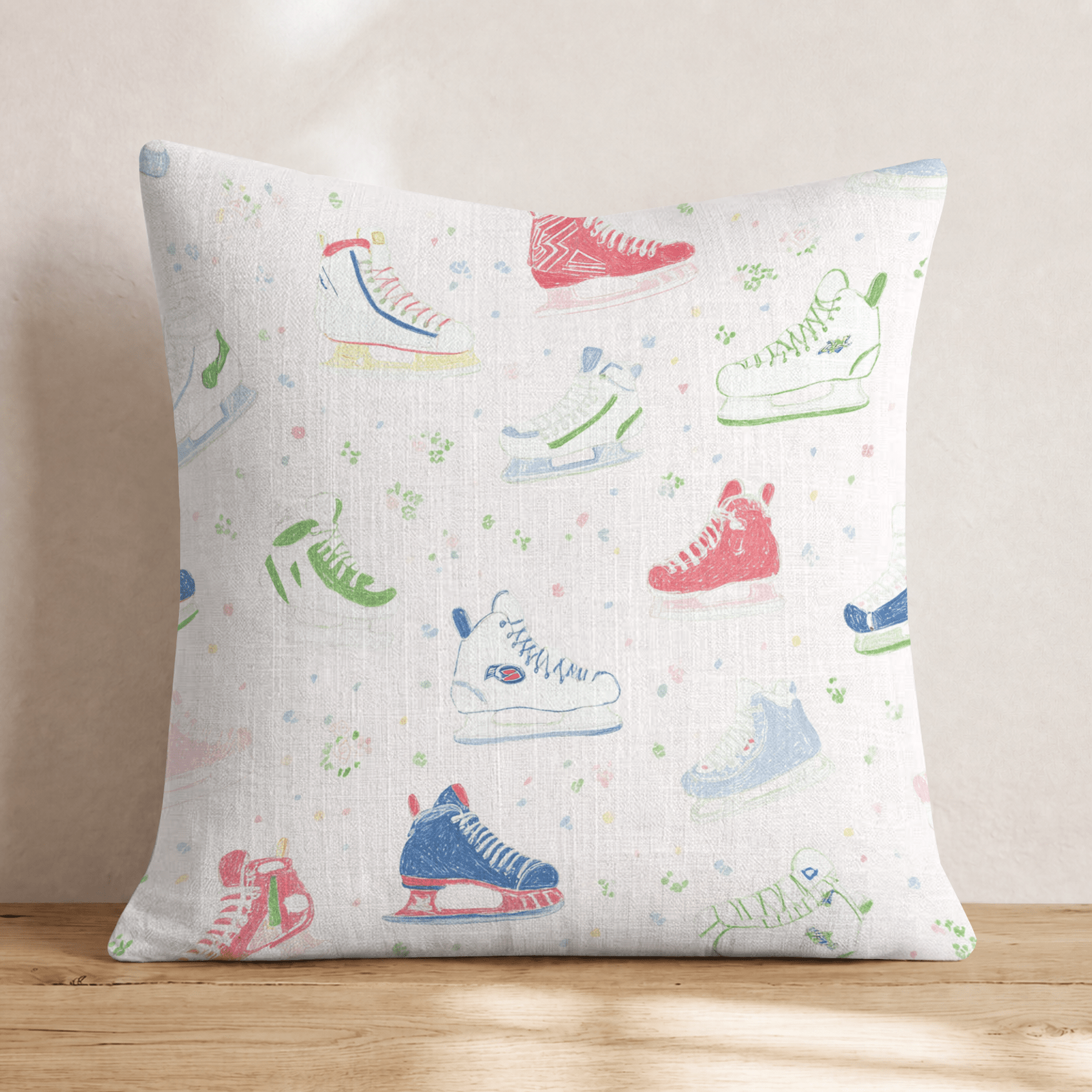 On the Ice Throw Pillow - Hillcroft Home