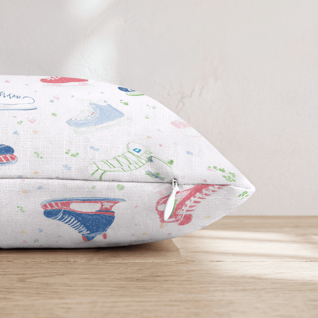 On the Ice Throw Pillow - Hillcroft Home