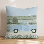 On The Road To Nashville Throw Pillow - Hillcroft Home