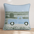 On The Road To Nashville Throw Pillow - Hillcroft Home