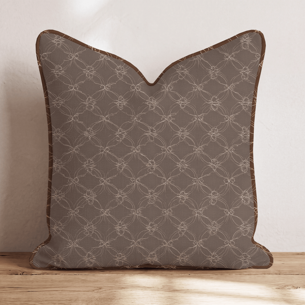 Onyx Noir Throw Pillow - Hillcroft Home