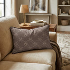 Onyx Noir Throw Pillow - Hillcroft Home