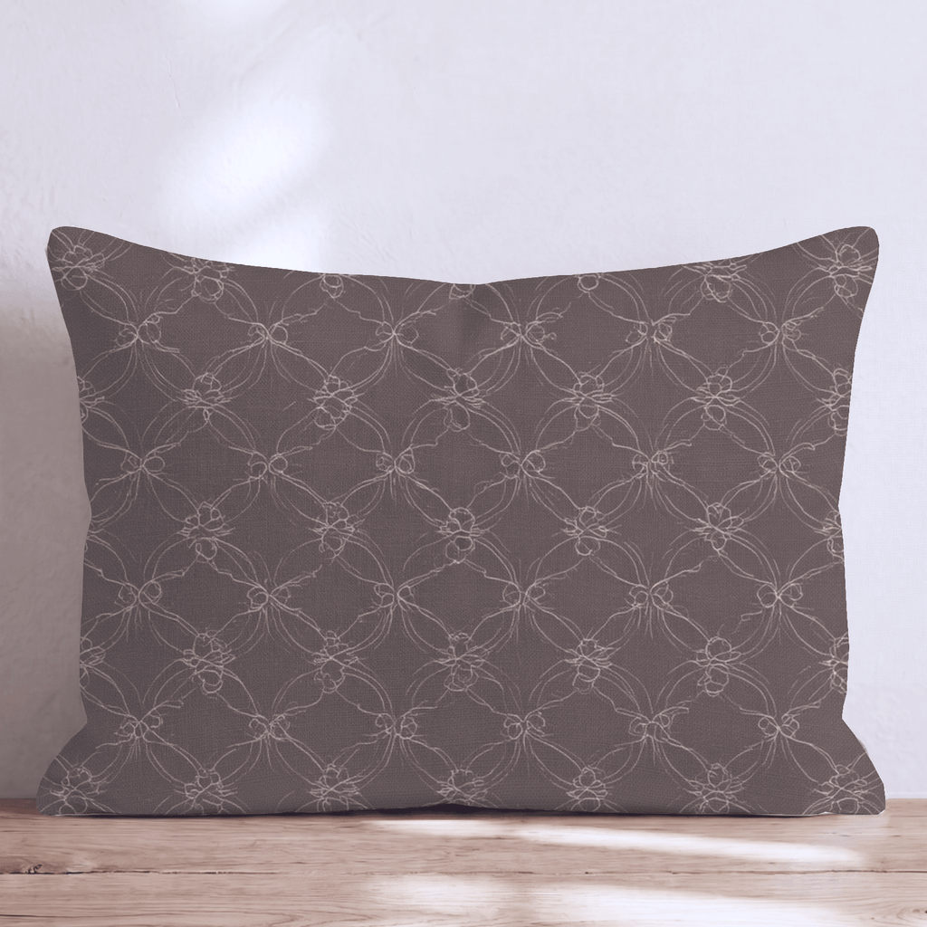 Onyx Noir Throw Pillow - Hillcroft Home