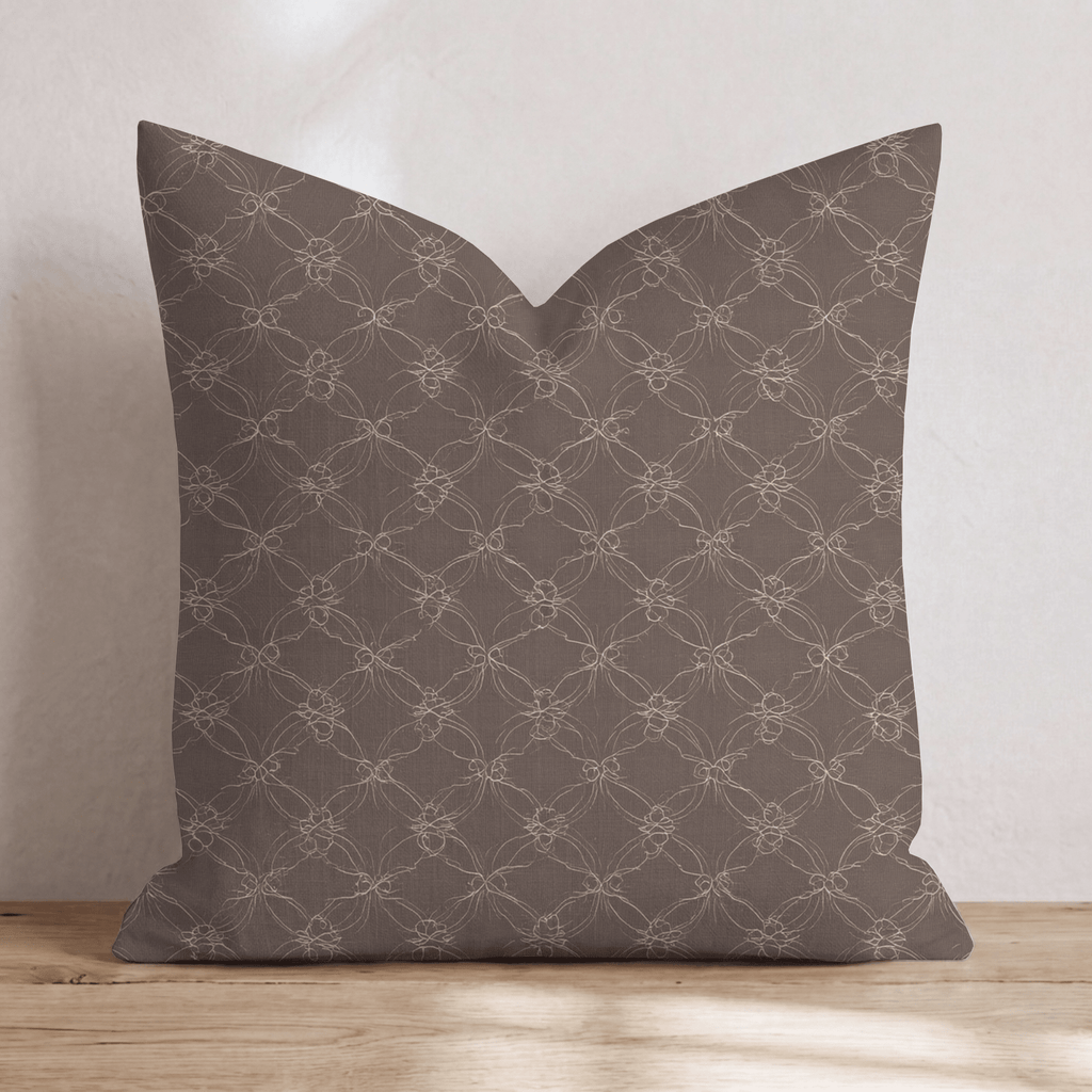 Onyx Noir Throw Pillow - Hillcroft Home