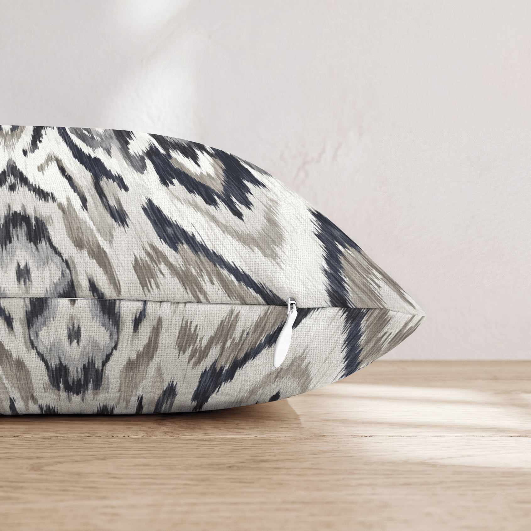 Onyx Weave Throw Pillow - Hillcroft Home