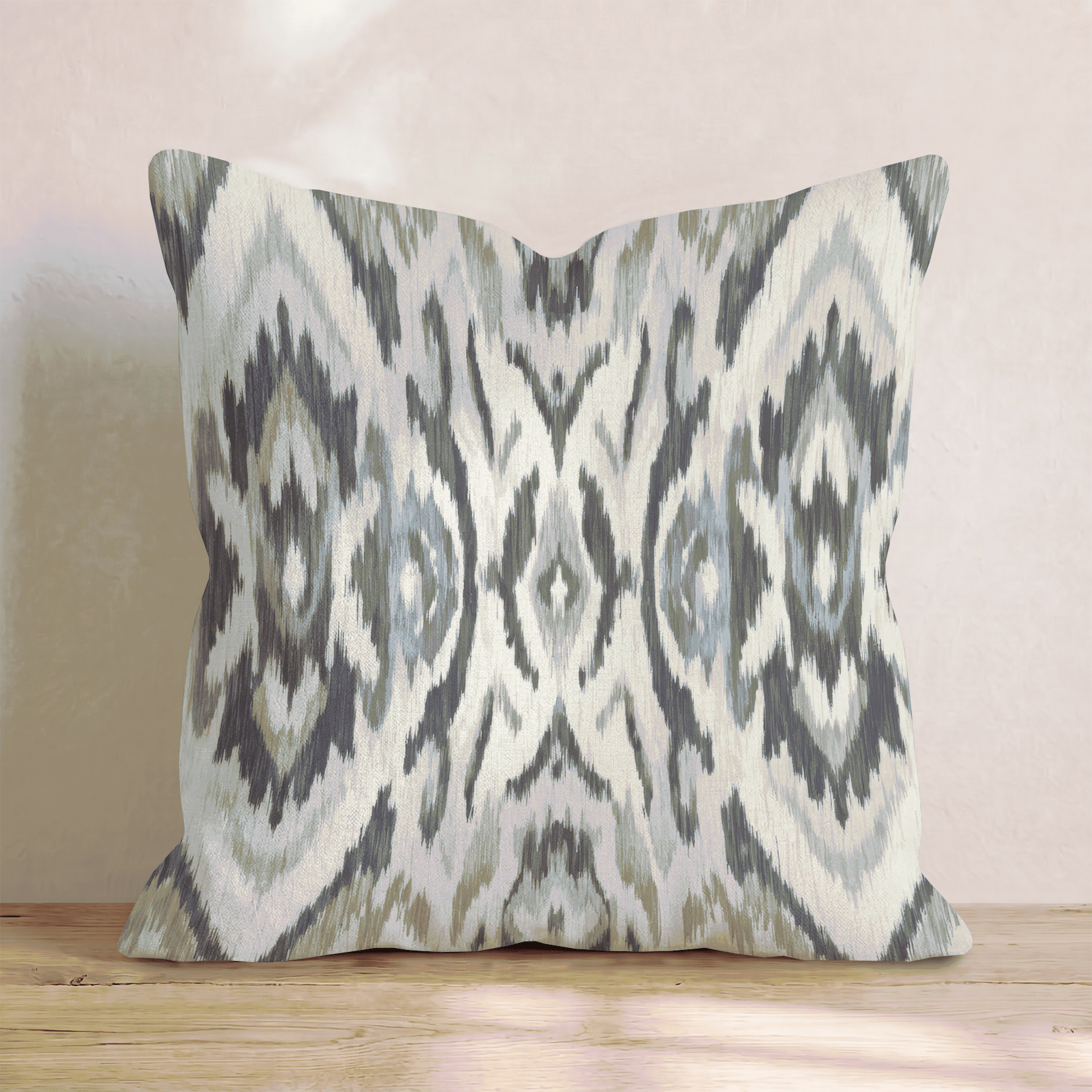 Onyx Weave Throw Pillow - Hillcroft Home