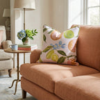 Oranges and Limes Throw Pillow - Hillcroft Home