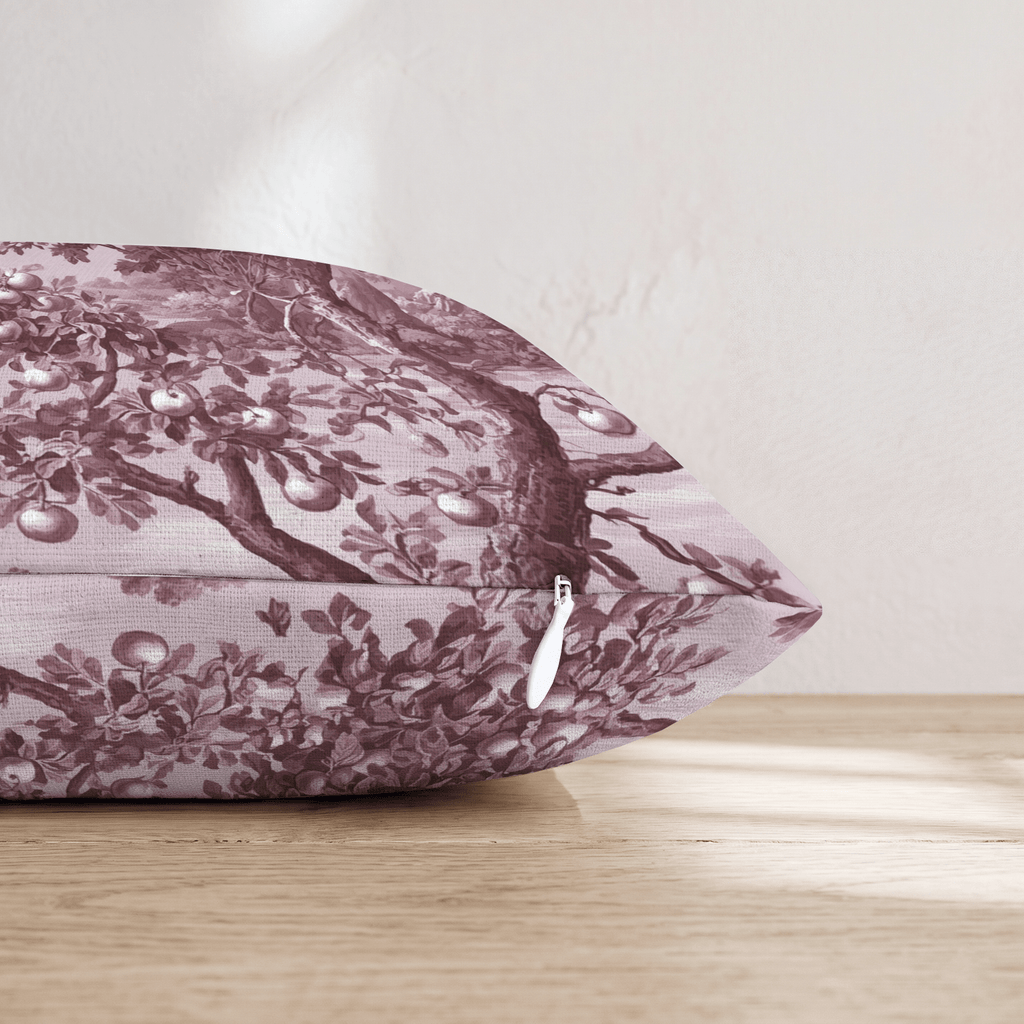 Orchard Manor Toile Throw Pillow - Hillcroft Home