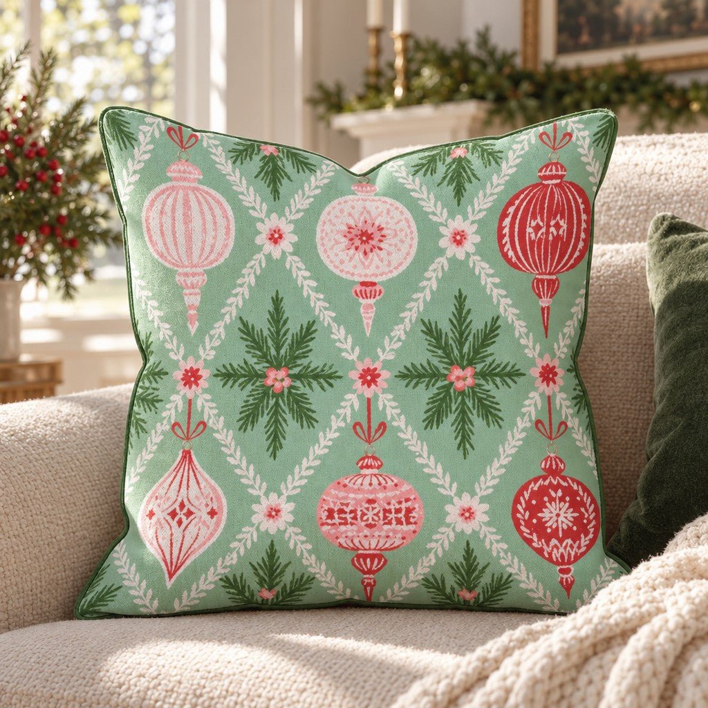Ornament to Be Throw Pillow throw pillow - Hillcroft Home