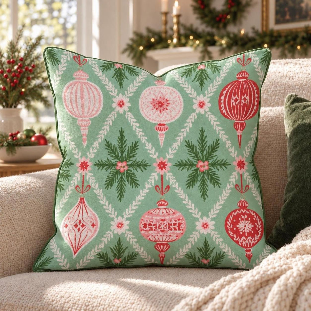 Ornament to Be Throw Pillow throw pillow - Hillcroft Home