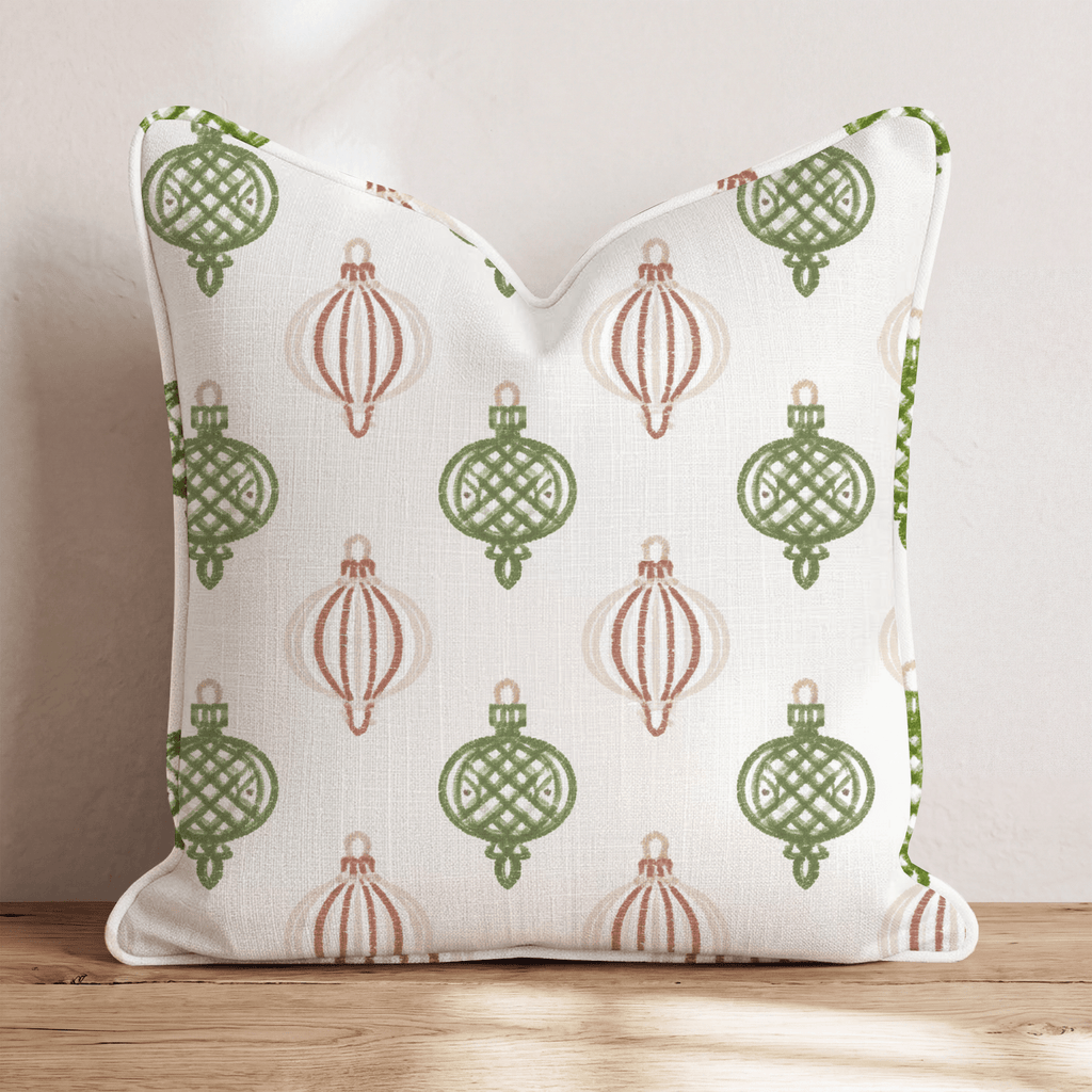 Ornamentally Yours Throw Pillow throw pillow - Hillcroft Home
