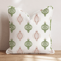 Ornamentally Yours Throw Pillow throw pillow - Hillcroft Home