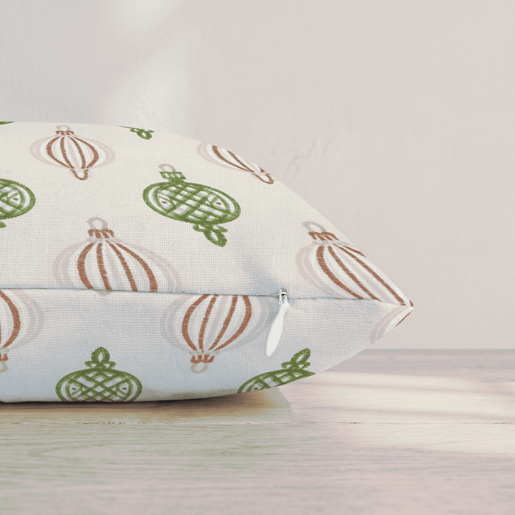 Ornamentally Yours Throw Pillow throw pillow - Hillcroft Home