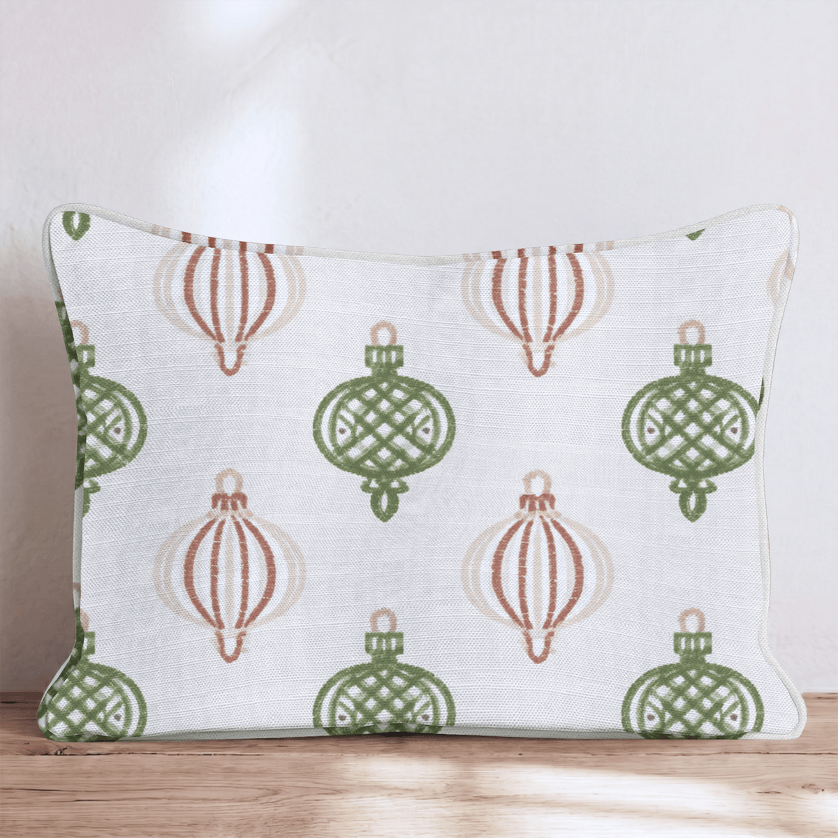 Ornamentally Yours Throw Pillow throw pillow - Hillcroft Home