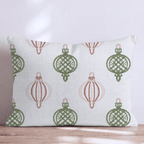 Ornamentally Yours Throw Pillow throw pillow - Hillcroft Home