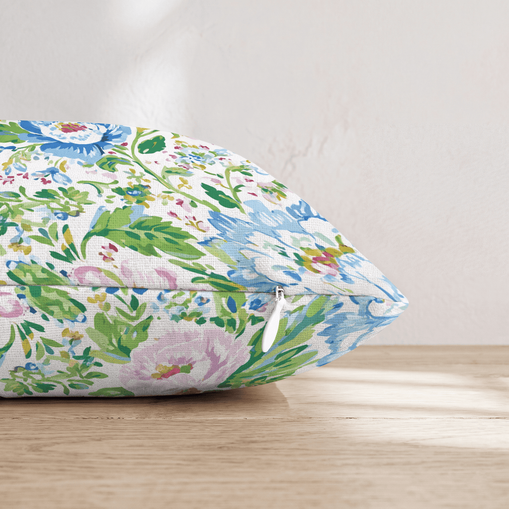 Ornate Cross Garden Throw Pillow - Hillcroft Home