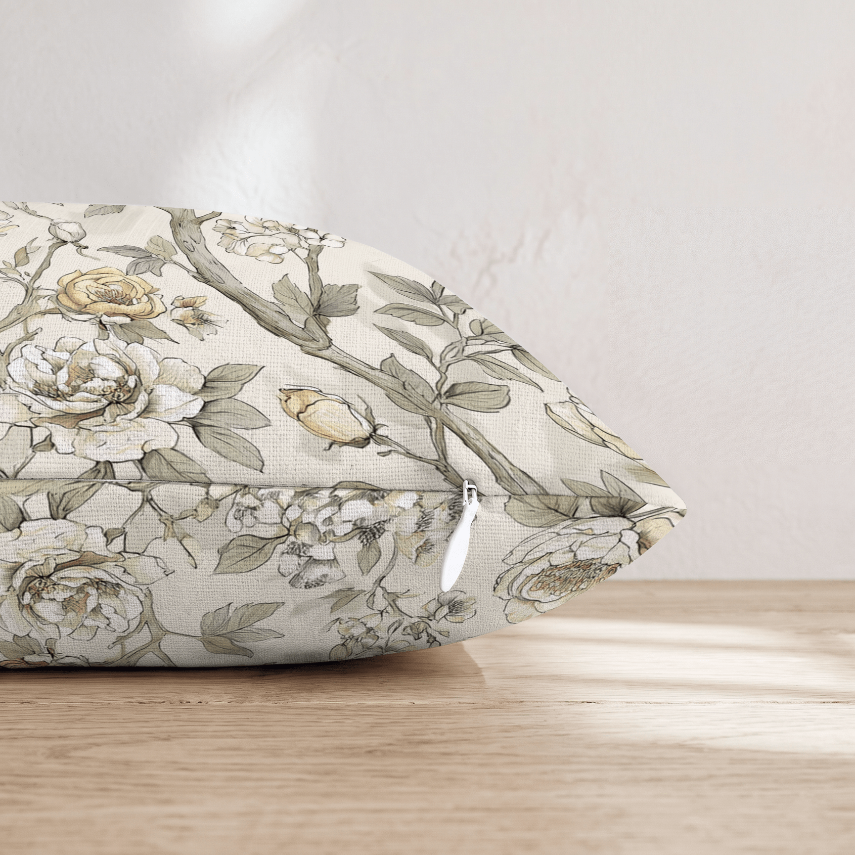 Ornate Hand Drawn Throw Pillow - Hillcroft Home