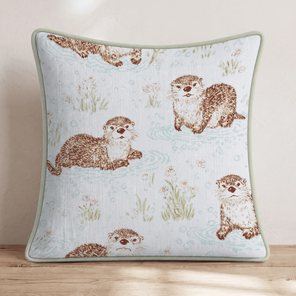 Otter Pond Throw Pillow - Hillcroft Home