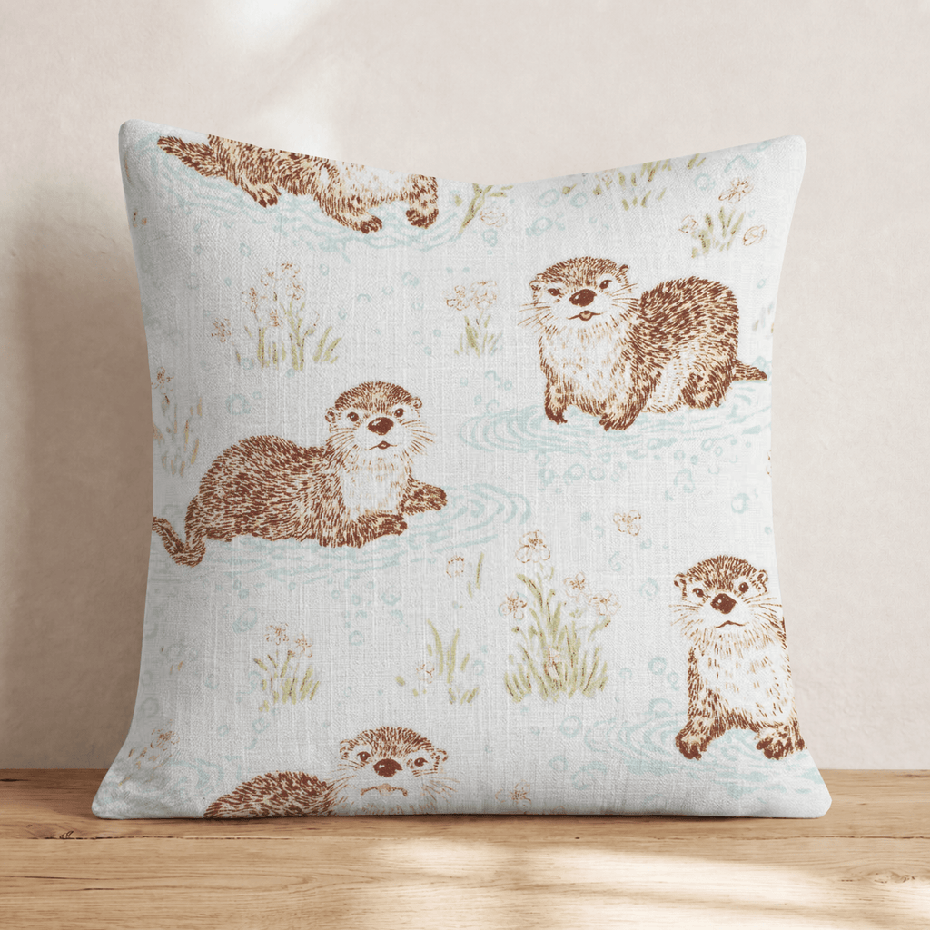 Otter Pond Throw Pillow - Hillcroft Home