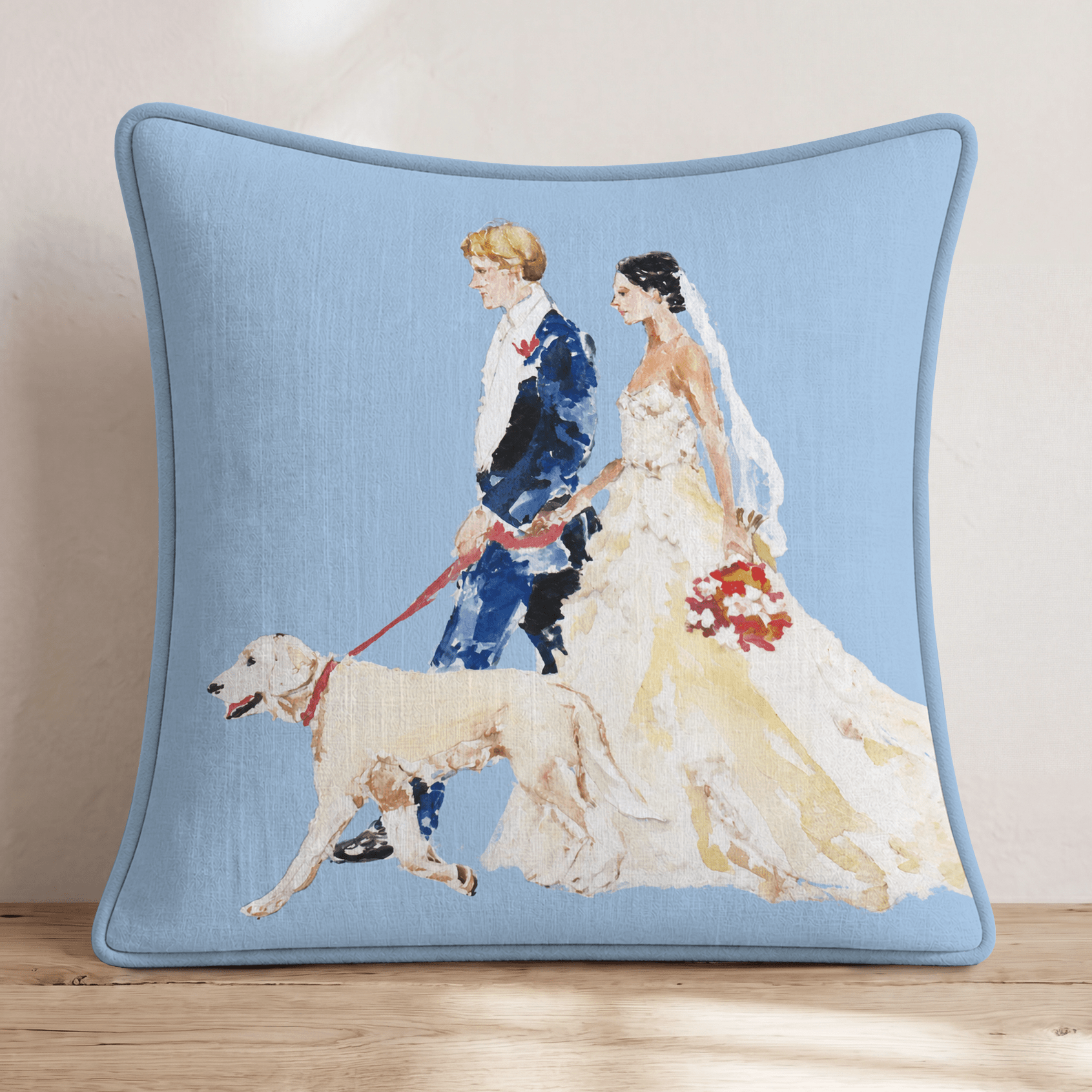 Our First Baby Throw Pillow - Hillcroft Home