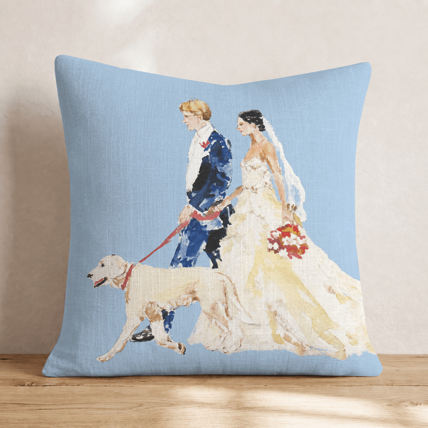 Our First Baby Throw Pillow - Hillcroft Home