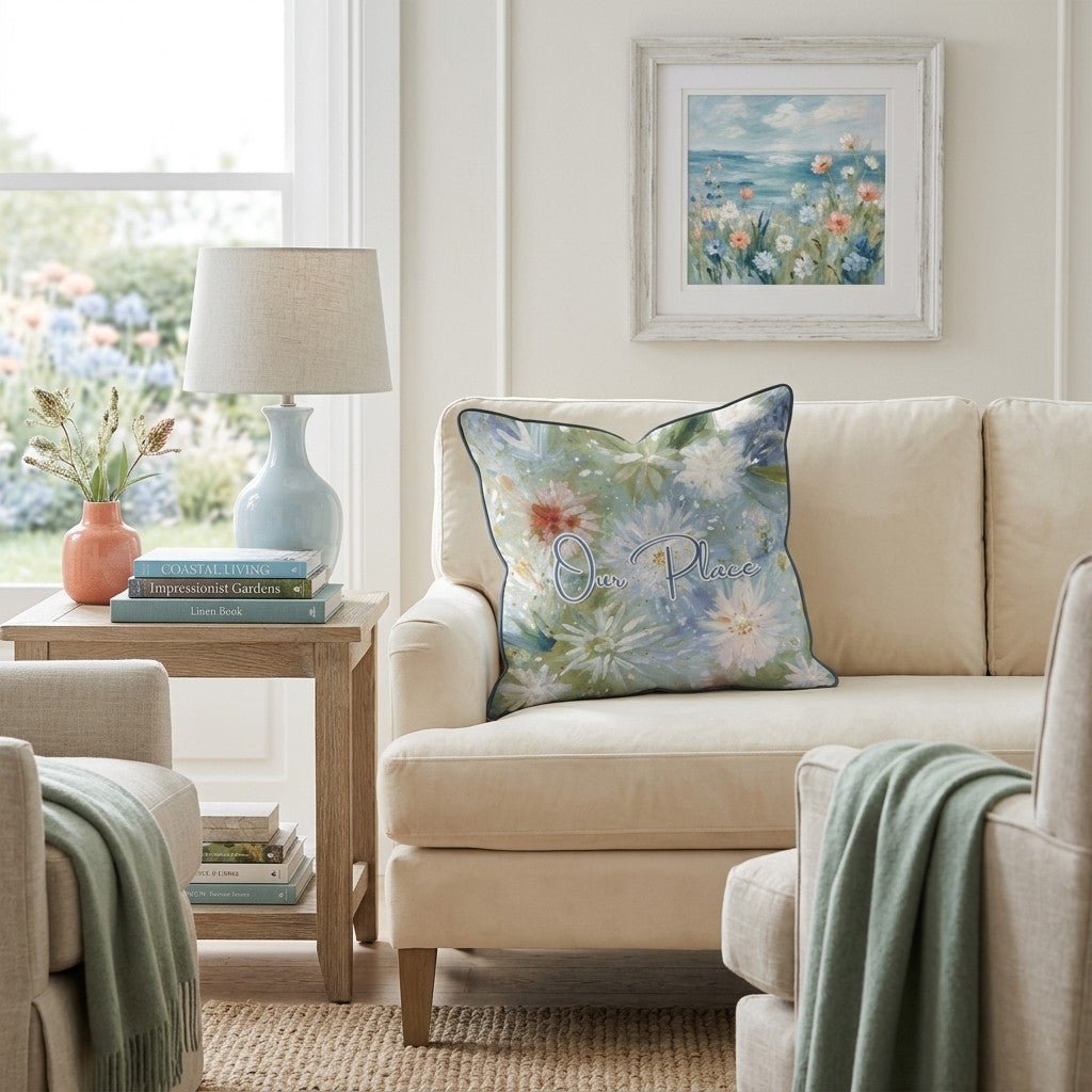 Our Place Throw Pillow - Hillcroft Home