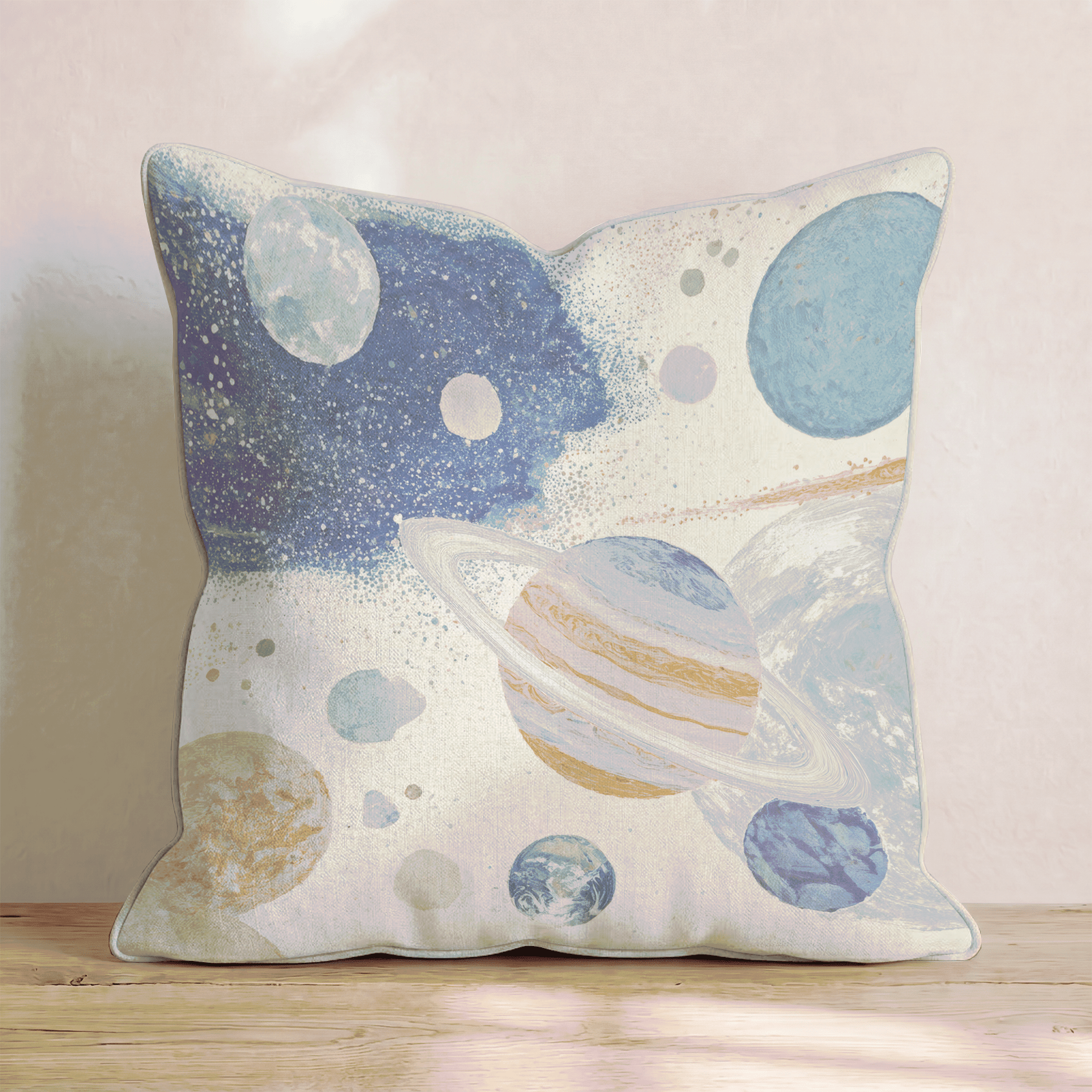 Outer Space_ Throw Pillow - Hillcroft Home