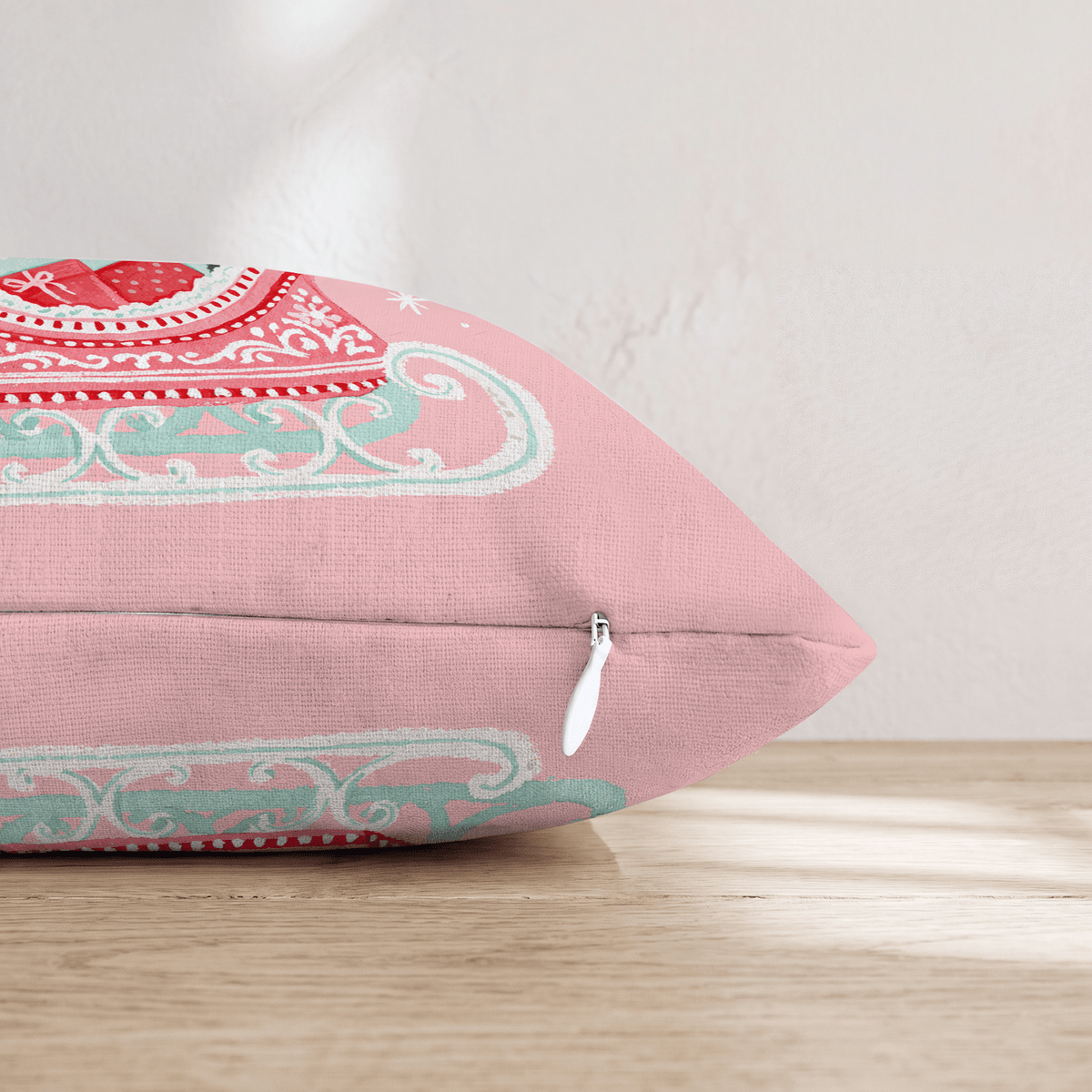 Overflowing Gift Sleigh Throw Pillow - Hillcroft Home
