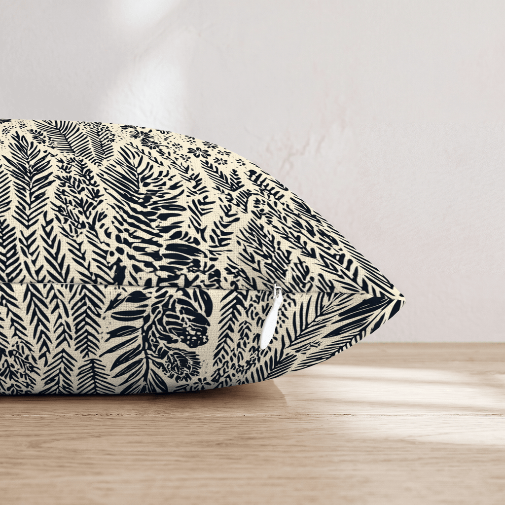 Overgrown Path Throw Pillow - Hillcroft Home