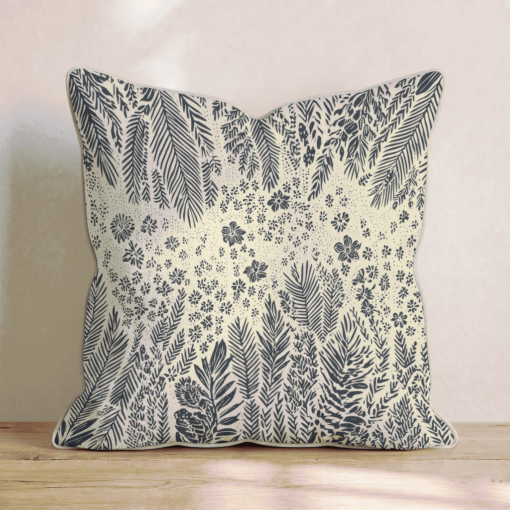 Overgrown Path Throw Pillow - Hillcroft Home