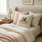 Paddle Cane Corsos Throw Pillow - Hillcroft Home