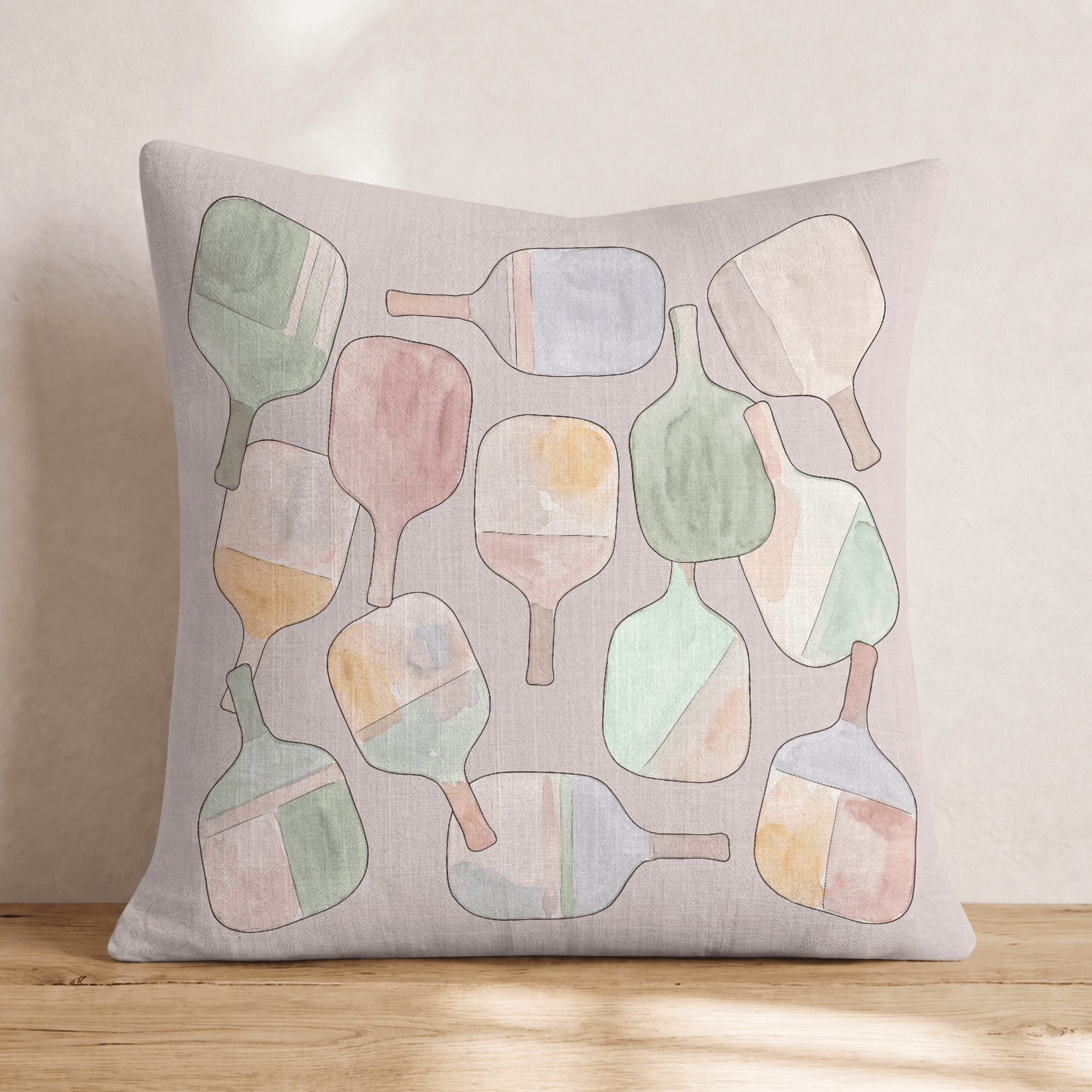 Paddle Collage Throw Pillow - Hillcroft Home