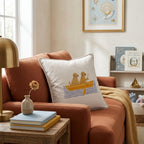 Paddle Doodles Throw Pillow - Hillcroft Home