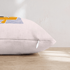 Paddle Huskys Throw Pillow - Hillcroft Home