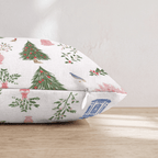 Pagoda Noel Throw Pillow - Hillcroft Home