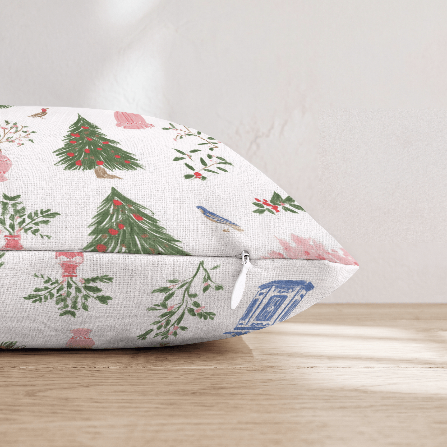 Pagoda Noel Throw Pillow - Hillcroft Home