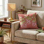 Painted Bloody Mary_ Throw Pillow - Hillcroft Home