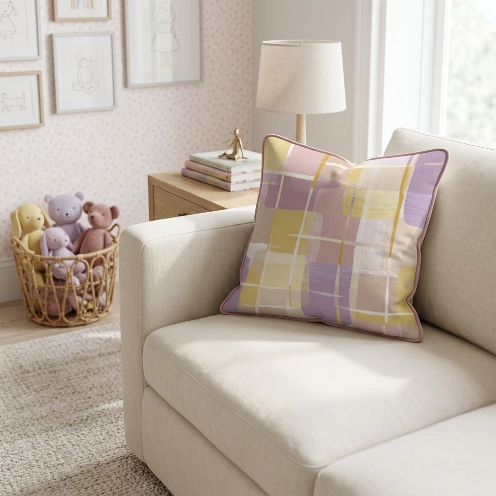 Painted Hill Throw Pillow - Hillcroft Home