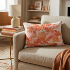 Painted Leaf Tree Throw Pillow - Hillcroft Home