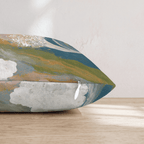 Painted Petals Throw Pillow - Hillcroft Home