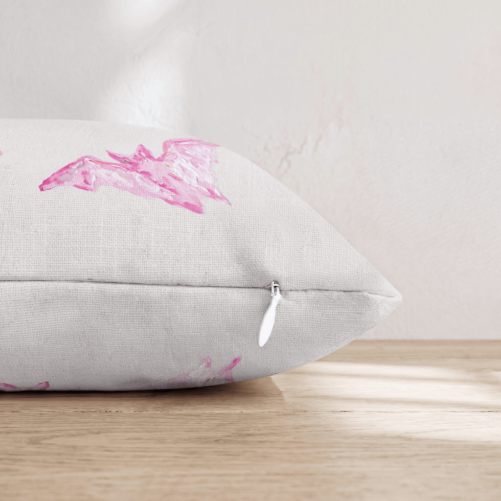 Painterly Bats Throw Pillow - Hillcroft Home