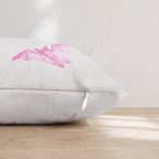 Painterly Bats Throw Pillow - Hillcroft Home