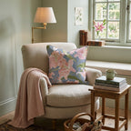 Painterly Lillies Throw Pillow - Hillcroft Home