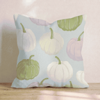 Pale Gourds Throw Pillow - Hillcroft Home