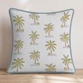 Palm Pattern Throw Pillow - Hillcroft Home