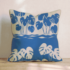 Palm Shore Throw Pillow - Hillcroft Home