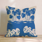 Palm Shore Throw Pillow - Hillcroft Home