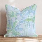 Palm Tree Canopy Throw Pillow - Hillcroft Home