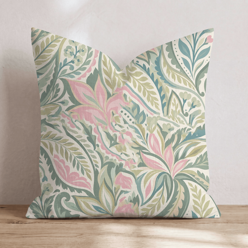 Paloma Paisley Throw Pillow throw pillow - Hillcroft Home